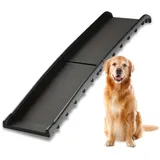 DIVID® Hunderampe Klappbar, Hundetreppe, Hundeautorampe, kofferraumrampe für Hunde und Katzen, bis zu 90 Kg Belastbarkeit, rutschfest und Stabil, Einstiegshilfe, Auto