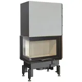 Austroflamm Eckkamineinsatz 63x40x42 S 2.0 | Eckscheibe links | 8,0 kW