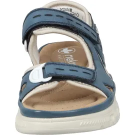 Rieker Keilsandaletten Damen Blau 39