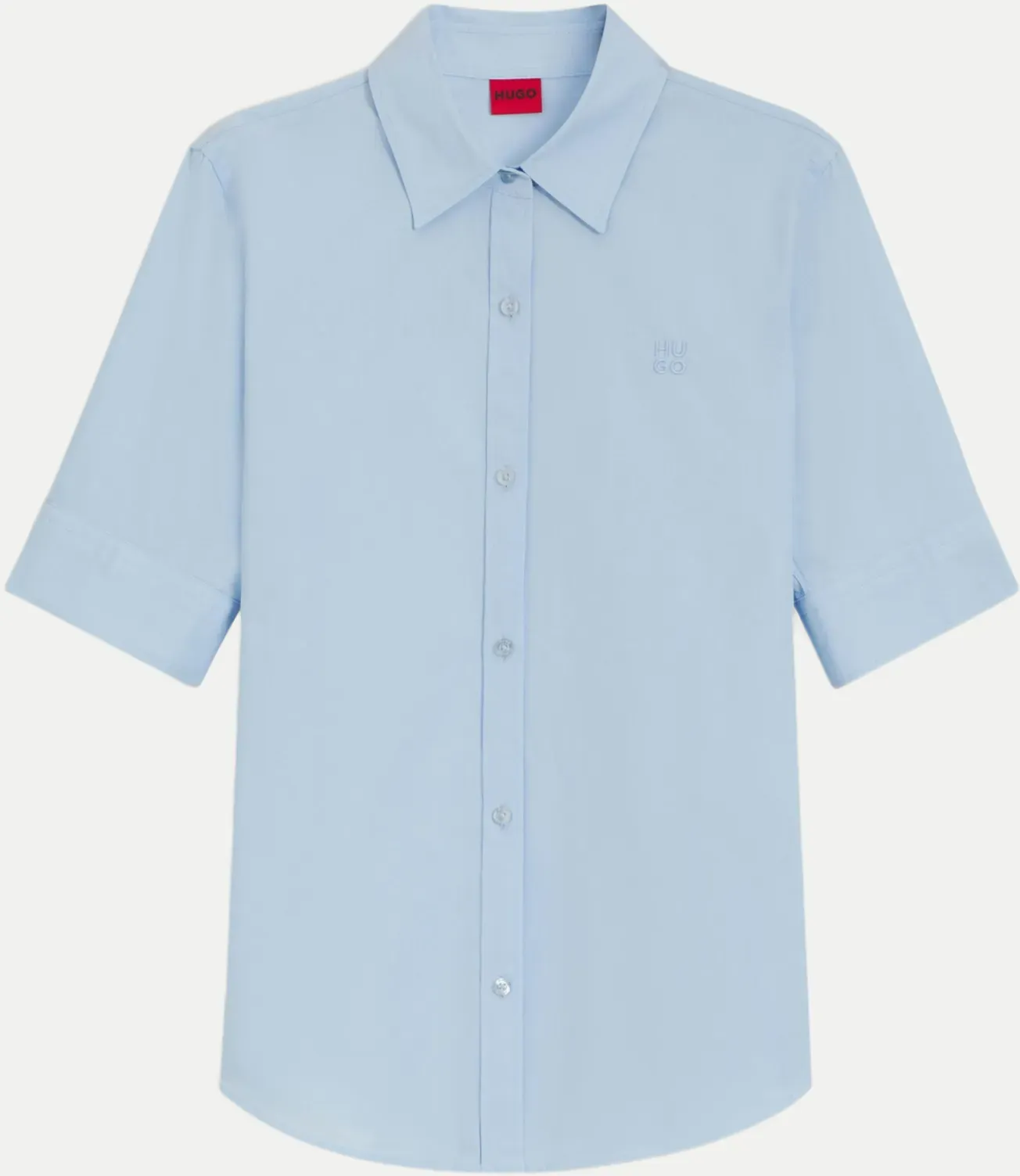 Regular-Fit Summer Shirt Blau 44