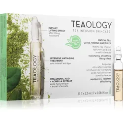 Teaology Matcha Tea Ultra-Firming Ampoules Ampulle spendet spannender Haut Feuchtigkeit 7x2.5 ml