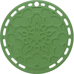 Le Creuset Silikon Untersetzer Tradition Bamboo