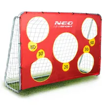 Neo-Sport Fußballtor Weiß 215 x 153 x 76 cm