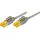 Tecline Patchkabel Cat. 6A (ISO/IEC), S/FTP, hochflexibel, Kupfer, PoE, Rastnasenschutz, grau, 1,0 m