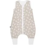 Emma&Noah emma & noah Schlafsack mit Füßen beige, 90 cm