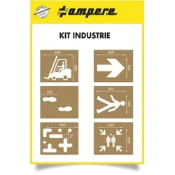 Schablonen KIT Industrie -6 Schablonen