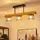 GBLY Vintage Holz 3-flg. Industrial schwarz