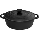 KING HOFF Gusseisen Bräter 33 cm rund