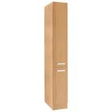 OPTIFIT Apothekerschrank Odense 30 cm breit, 207 cm hoch, mit 2 Auszügen, für viel Stauraum beige