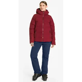 Ziener Damen TRAVA Ski-Jacke/Winterjacke | warm, atmungsaktiv, wasserdicht, berry, 38