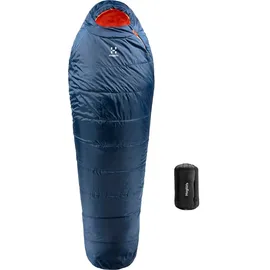 Haglöfs Haglofs Tarius +1oc Schlafsack - Midnight Blue / Tangerine - Normal