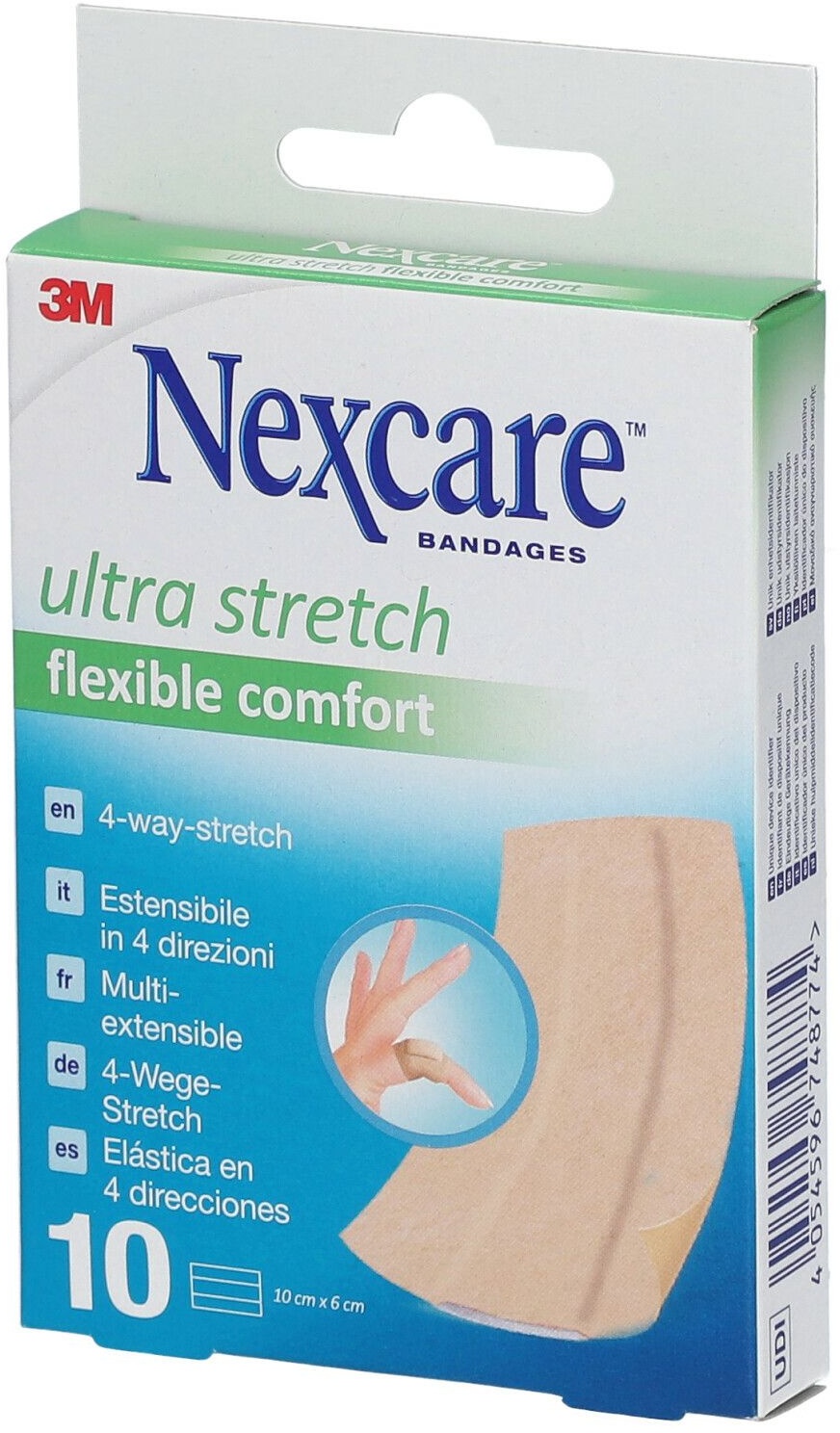 3MTM Nexcare® Comfort Pansements à découper 10 x 6 cm 10 pc(s) pansement(s)