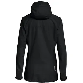 Salewa Puez Aqua 3 Regenjacke Damen Schwarz/Türkis XL