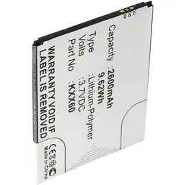 Cameron Sino Akku passend für Kazam Trooper 2 6.0, Trooper 2 X6.0 3,7 Volt 2600mAh