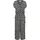Kaffe Jumpsuit "Overall KAmille", Damen, Gr. 36, N-Gr, schwarz (schwarz, chalk graphic lines), Obermaterial: 100% Viskose LENZING ECOVERO CV LenzEcov., Overalls Jumpsuit