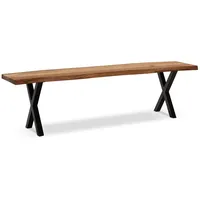 Wohnling Esszimmerbank WL7.297 akazie Holz 120,0 cm