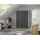 Rauch Wäscheschrank VOYAGER 140 x 194 x 53 cm Grau/Weiß