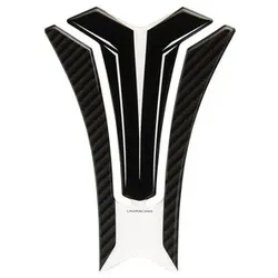Tankpad Uniracing carbon-transparent, flach, Stück Schutz-Folien