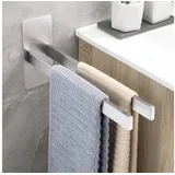 luxuskollektion Handtuchstange Doppelt Silber