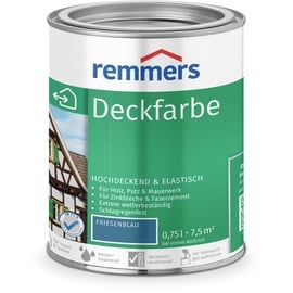 Remmers Deckfarbe 750 ml friesenblau seidenmatt