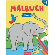 arsEdition Malbuch Tiere: