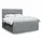 vidaXL Boxspringbett 180 x 200 cm Hellgrau