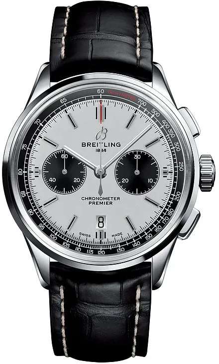 Breitling Chronograph Premier B01 Chronograph 42 AB0118221G1P1 - silber