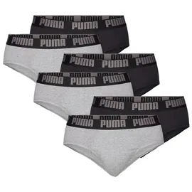 Puma EVERYDAY BRIEF 6P in 008 - Dark Grey Melange / Black | Gr.: XL