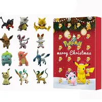 Pok Pokemon Pikachu Adventskalender Geschenkserie Figur Countdown Neu