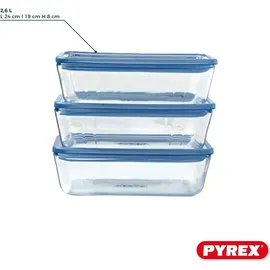 Pyrex Frischhaltedose 1,5 l 3 St.