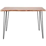 KAWOLA Bartisch ERGEA 130 x 70 cm Braun