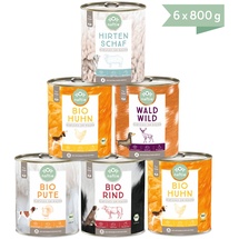 Naftie Reinfleischdosen Mischpaket 6x800 g Dose