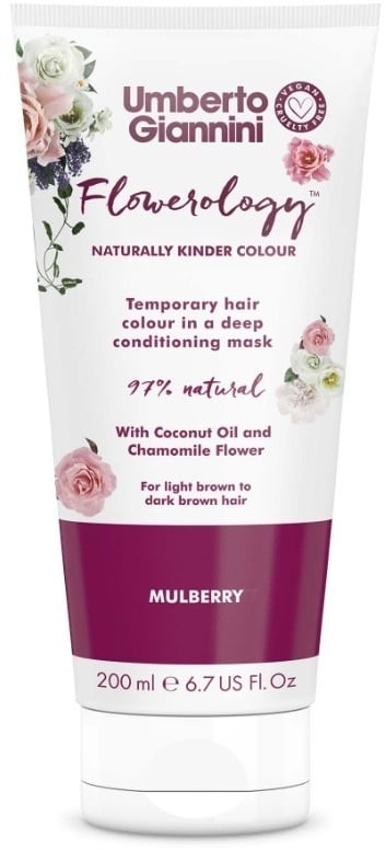 Umberto Giannini Flowerology Temporary Colour Mask Haarkur & -maske 200 ml