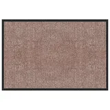 Sauberlaufmatte Fußmatte Türvorleger 60 x 90 cm Hellbeige