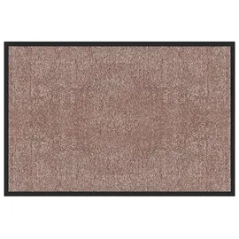 Karat Schmutzfangmatte Rhine - Sauberlaufmatte Fußmatte Türvorleger / 60 x 90 cm Hellbeige