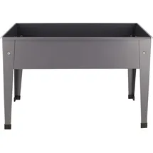 Esschert Design Kinderhochbeet Metall 45 x 45 x 45 cm Anthrazit