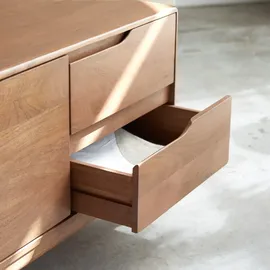 Tikamoon TV-Schrank Gabrielle 140 cm braun