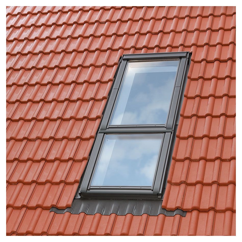 VELUX Dachschräge GIL 2070 Holz THERMO weiß Fenster, 78x92 cm (MK34)