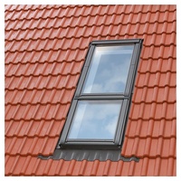 VELUX Dachschräge GIL 2070 Holz THERMO weiß Fenster, 78x92 cm (MK34)