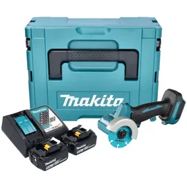 Makita DMC300RTJ Akku-Winkelschleifer inkl. 2 Akkus 5.0Ah + MAKPAC + Zubehör