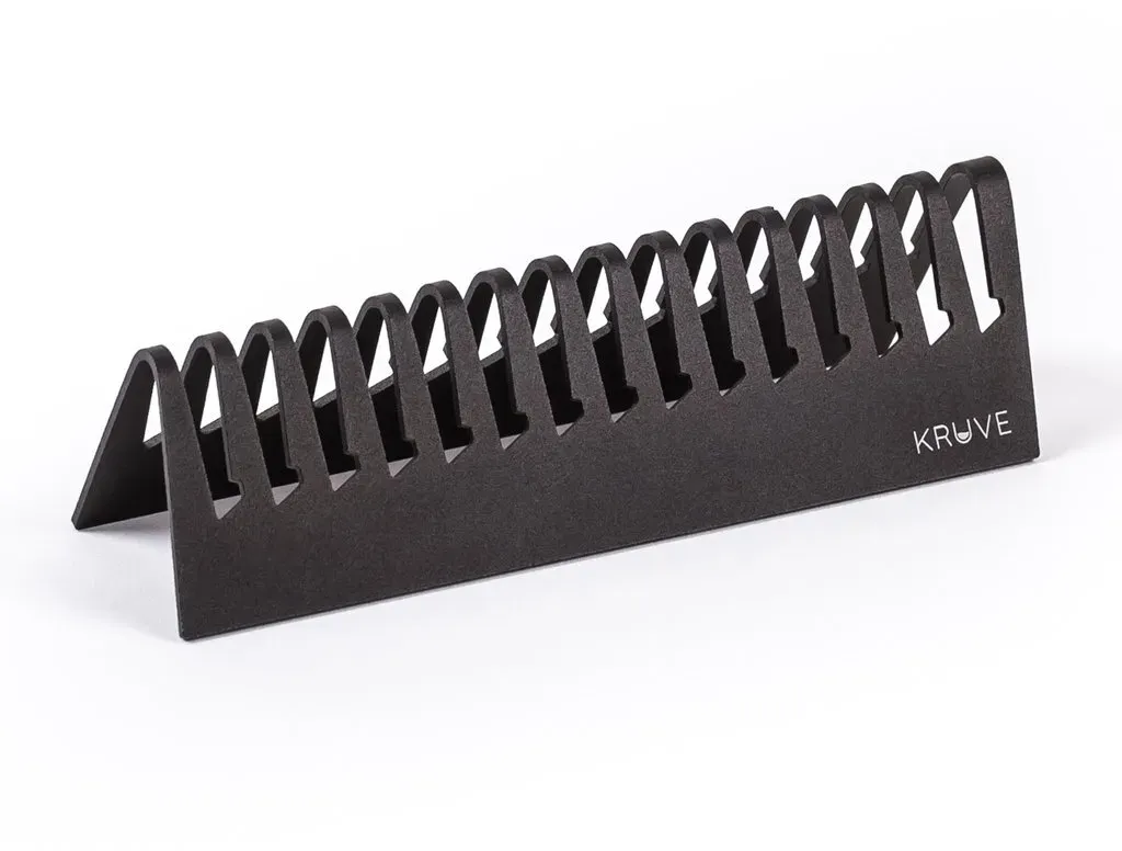 KRUVE | Siebhalter für 15 Siebe | schwarz