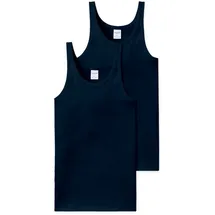 SCHIESSER Unterhemd 2er Pack Essentials Herren Weiß