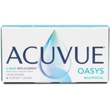 Acuvue Johnson & Johnson Acuvue Oasys Multifocal (6er Packung) 2-Wochen-Linsen (4 dpt – BC 8.4) mit UV-Schutz