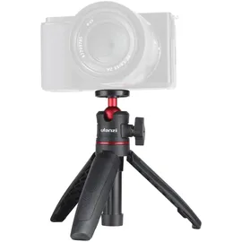 Ulanzi MT-08 Kompaktes Reisestativ, tragbar, Mini-Stativ, mit 1/4-Zoll-Schraube, kleines Stativ kompatibel mit Sony ZV1/ RX100 VII/ RX1R II, Canon G7X Mark, Fujifilm X100V, Leica Q2
