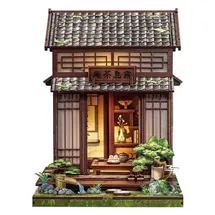 CUTEBEE Puppenhaus Miniature House Kirishima Cha-an 19 x 14 cm
