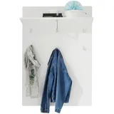 First Look Garderobenpaneel Spice 80 x 119 x 30 cm Weiß Hochglanz