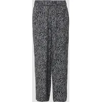 S.Oliver Culotte aus Viskose mit Elastikbund schwarz 38