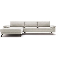 hülsta sofa Ecksofa hs.450 grau 274 cm x 95 cm x 178 cm