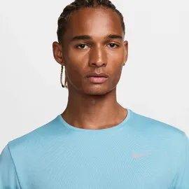Nike Dri-FIT UV Miler kurzarm Laufshirt Herren 464 denim turq/reflective silv S