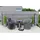 gardenson Balkonset 3-tlg. Grau/Schwarz